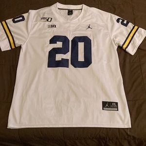 Michigan Wolverines #20 MIKE HART 2XL Nike/Jordan Jersey! MNT COND! STITCHED!!
